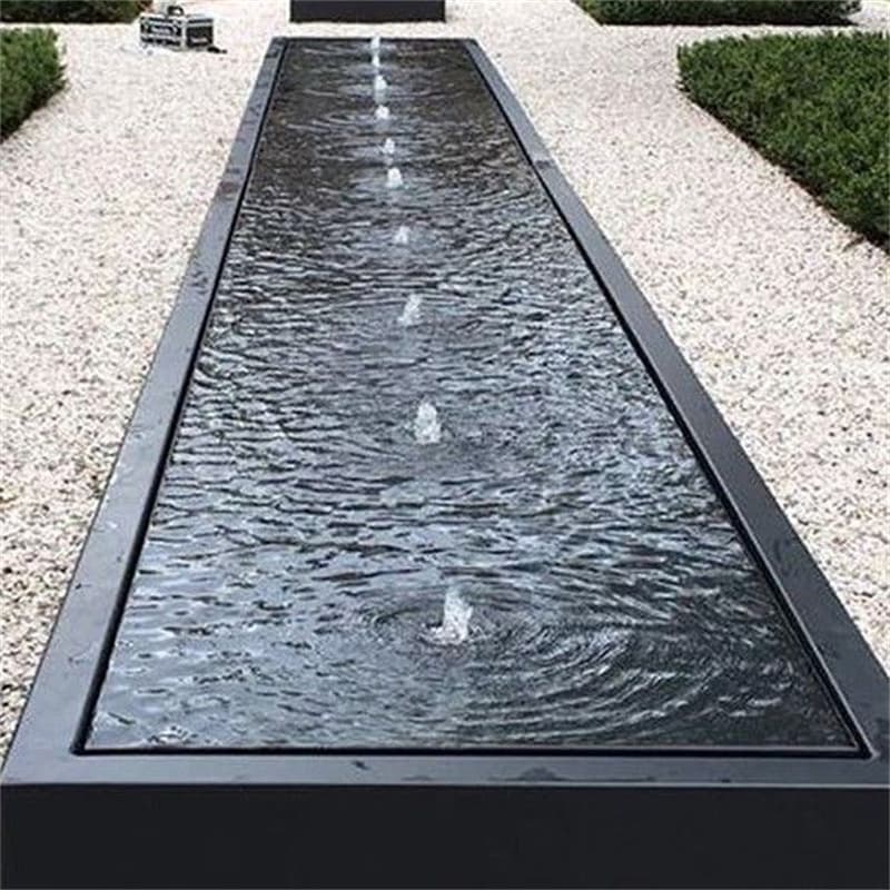 Nature Style Corten Steel Water Feature Wholesale